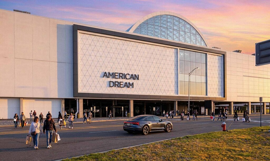 American Dream Mall at the Meadowlands in East Rutherford, NJ