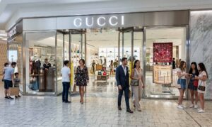 The Short Hills Mall Gucci boutique. A top designer brand in NJ.