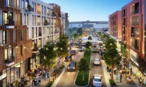 Rendering of Westfield Garden State Plaza's new redevelopment plan