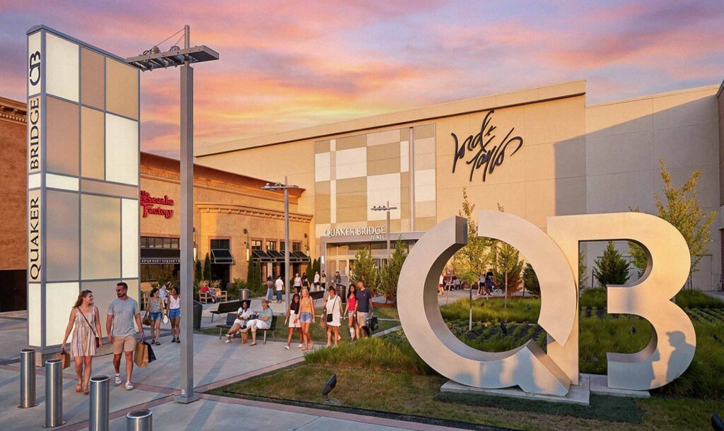 Quaker Bridge Mall in Lawrence Township, NJ