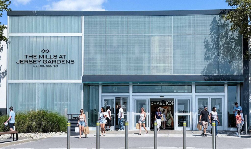 The Mills at Jersey Gardens outlet mall in Elizabeth, NJ
